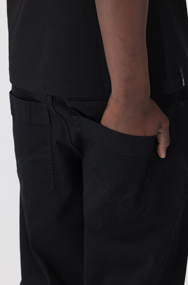 Mens | Albar Regular Fit Denim _ 158743 Black