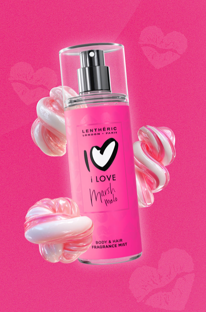 LENTHERIC I LOVE MARSH MELO BODY & HAIR FRAGRANCE MIST 100ML