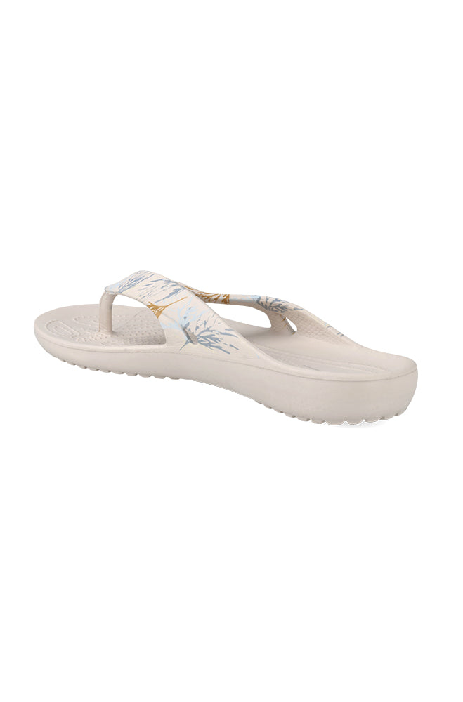 Carlita Blown eva printed toe post sandal