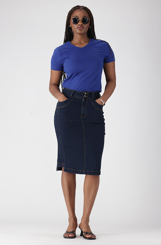 GRACE V NECK TEE