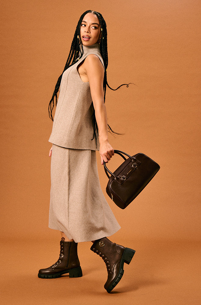 ROSE SLEEVELESS POLONECK