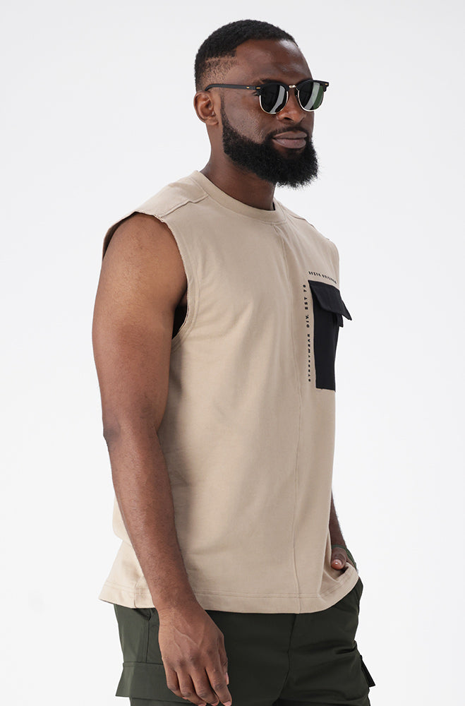 Mens | Beehive Vest _ 164571 Natural Vests