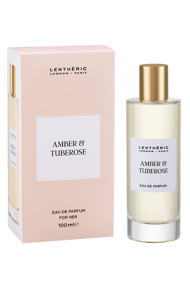 LENTHERIC FOR HER AMBER AND TUBEROSE EAU DE PARFUM 100ML