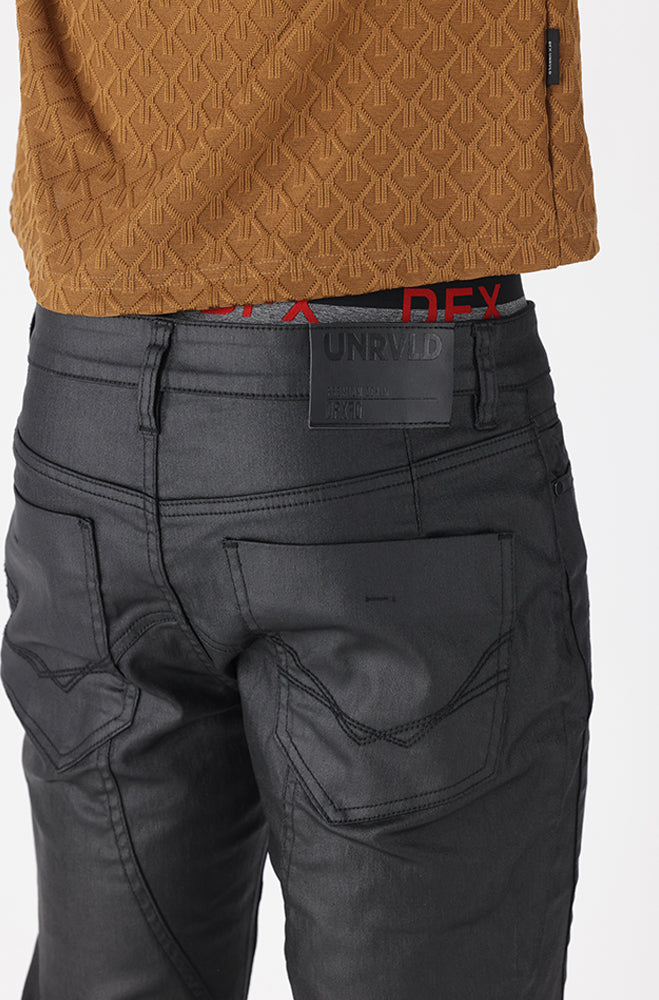 Rush Coated Tapered Denim