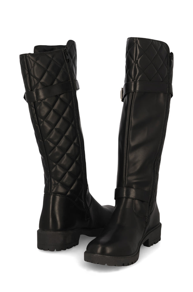 Lily Quilted long rider boot
