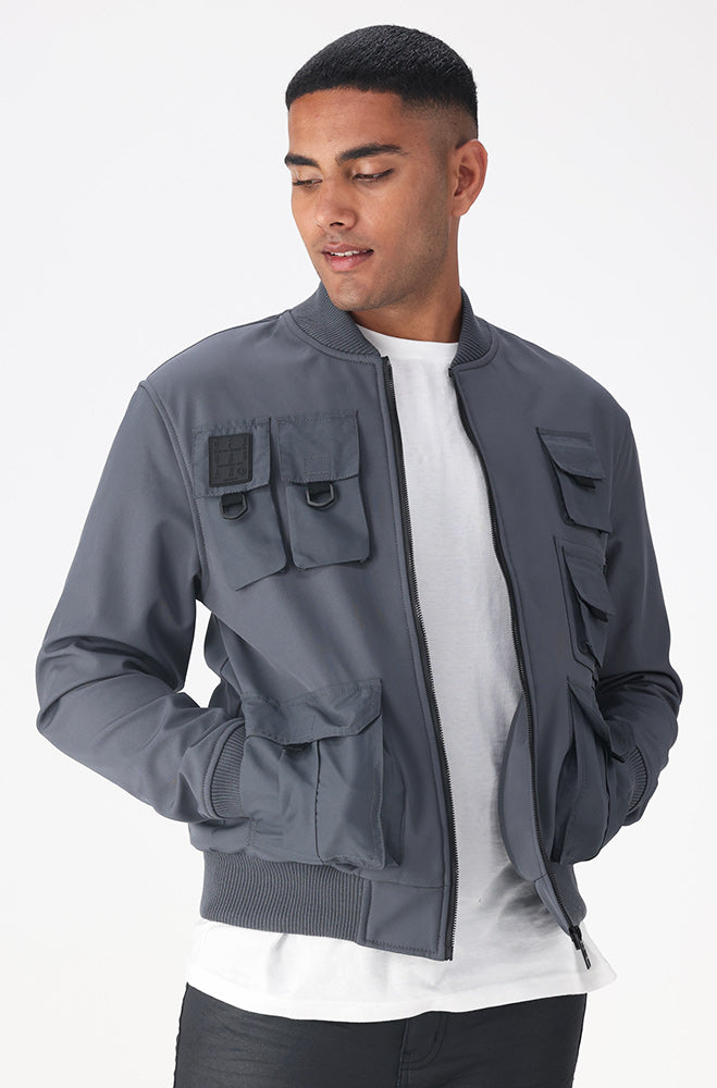 Mens | Harbour Utility Jacket_ 156031 _ Grey Coats & Jackets