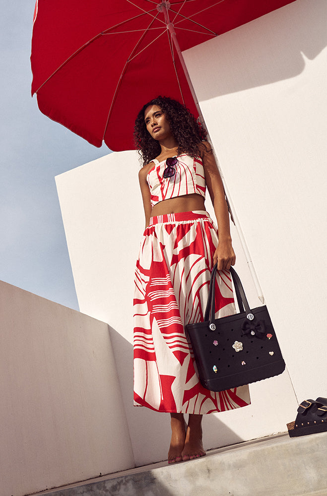 ALIX PRINTED SLEEVELESS TOP