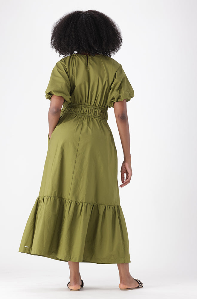 OLEA PUFF SLEEVE DRESS