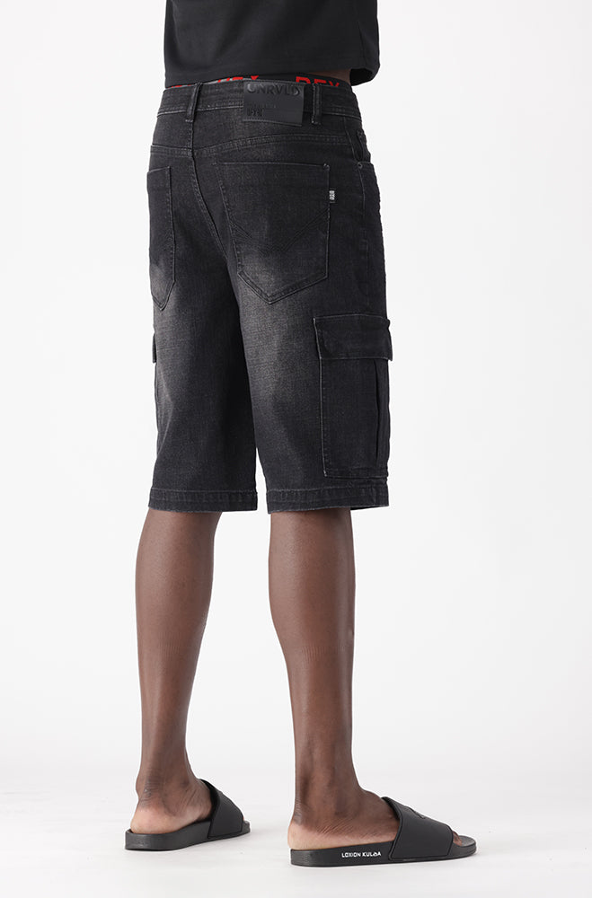 Utility Denim Short