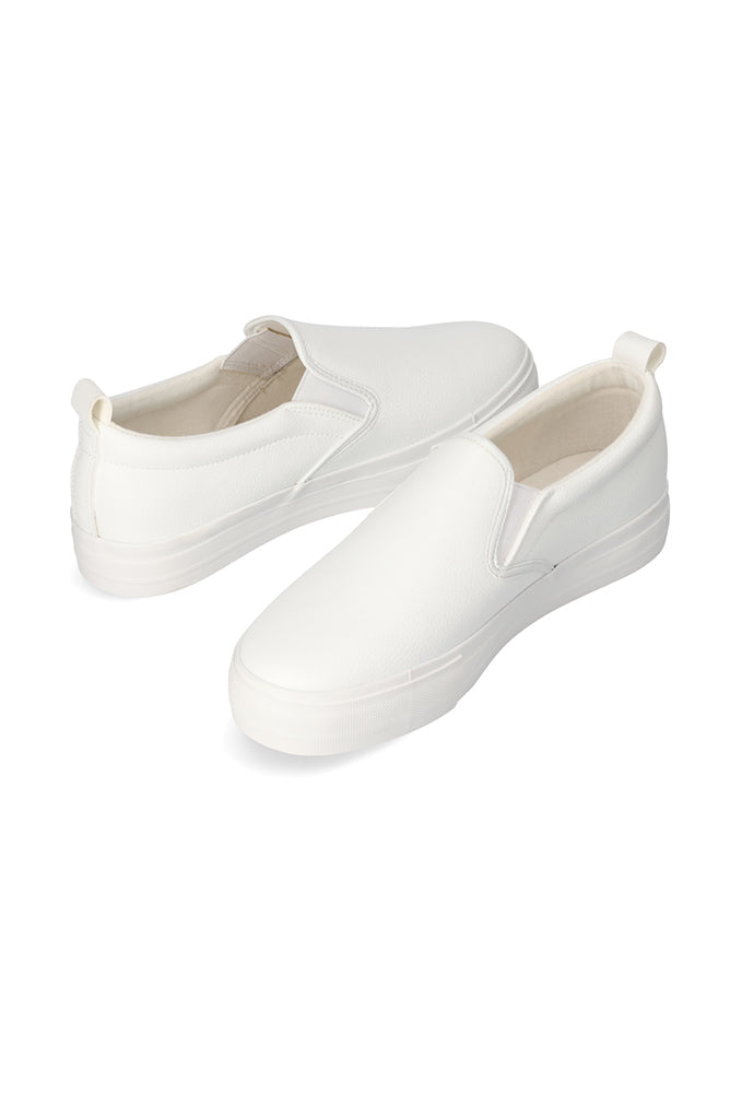Footwear | Jemima Pebble Slip on _ 153100 White Sneakers