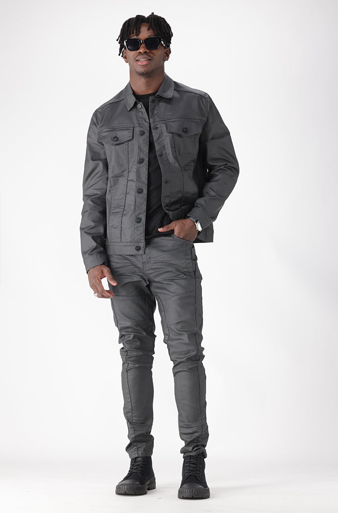 Denver Coated Denim Jacket