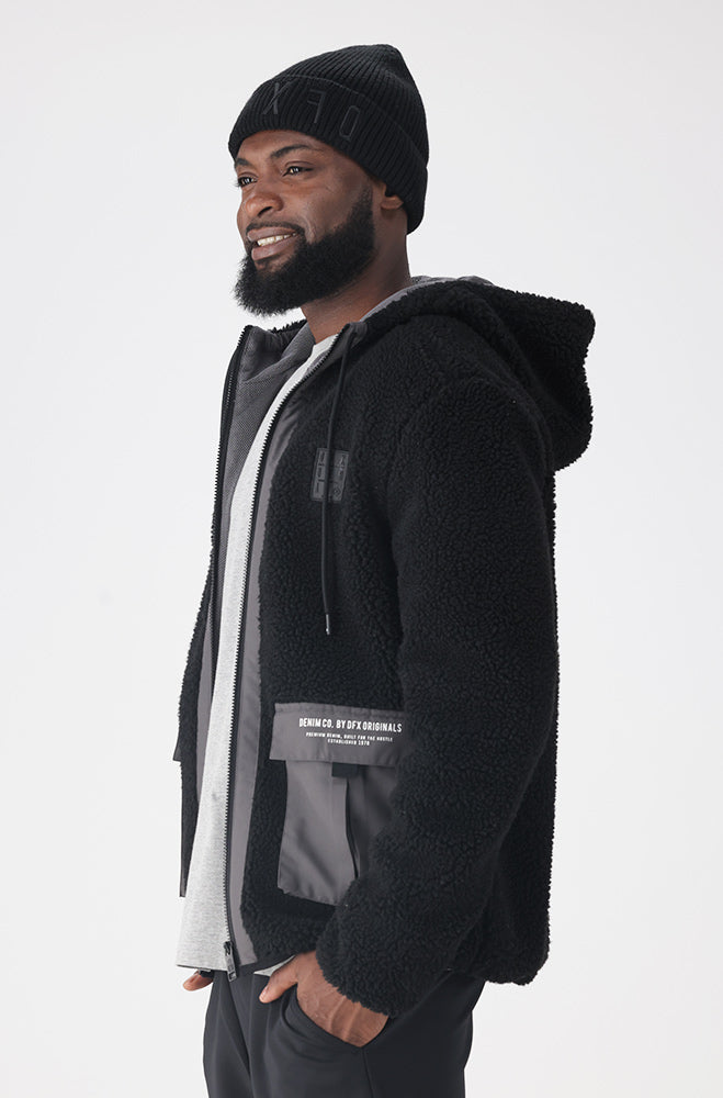 Gibbs Borg Jacket _ 158940 _ Black