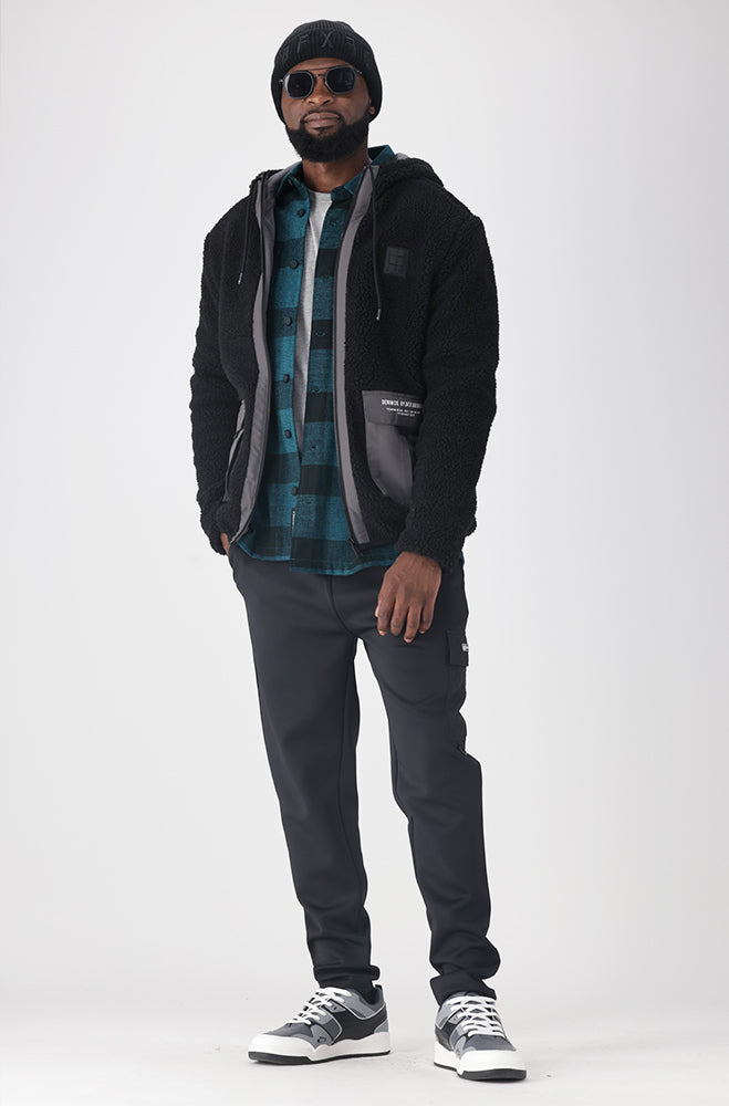 Gibbs Borg Jacket _ 158940 _ Black
