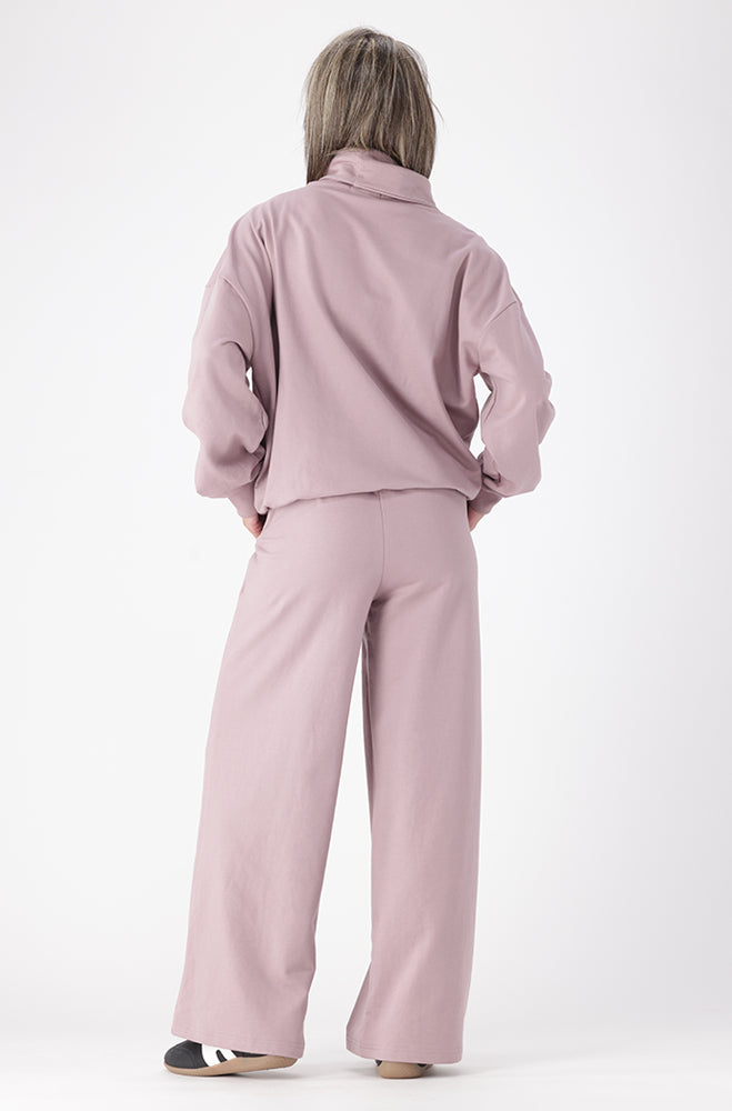 LUCY COWL NECK DRAWCORD TOP
