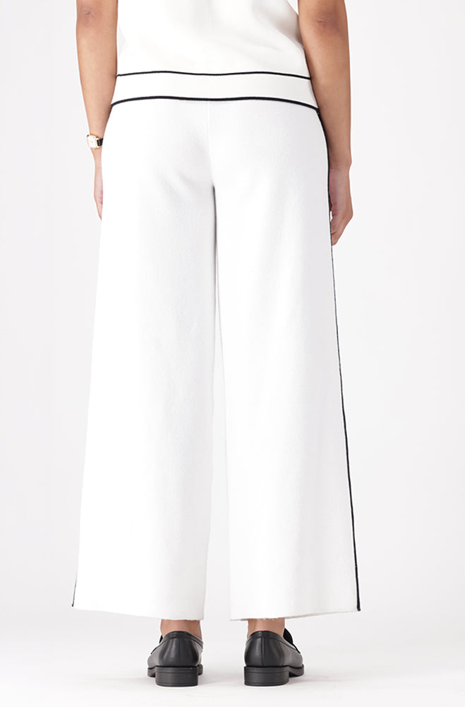 KELIA KNITWEAR WIDELEG PANTS