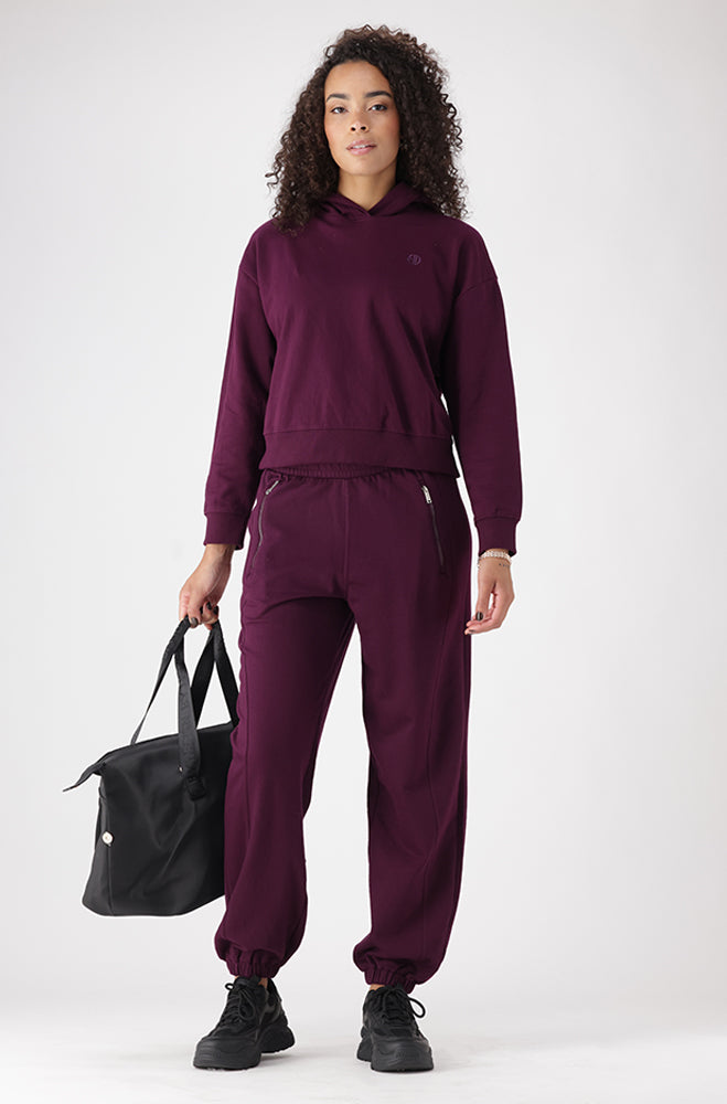 ALAYA SIDE ZIP JOGGER