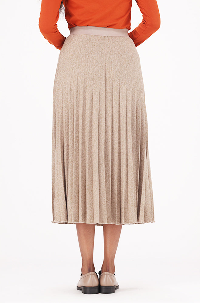 SARAH KNIT PLEAT SKIRT