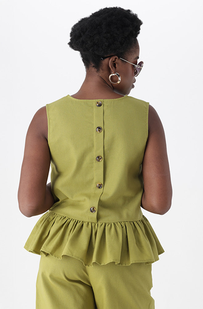 RYLEE LINEN BLEND TOP