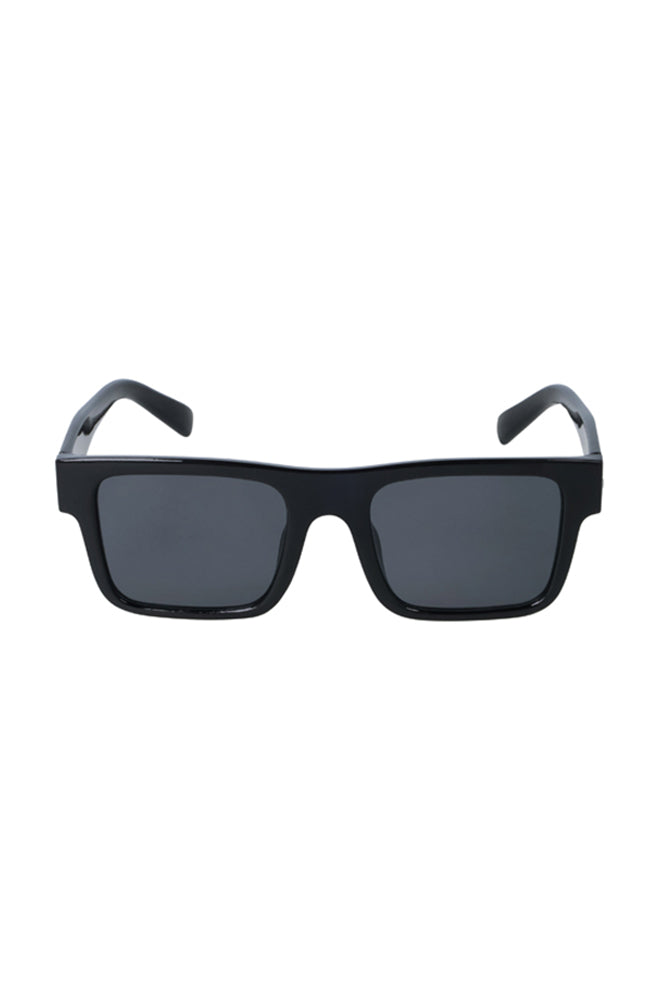BYRON SQUARE FRAME SUNGLASSES - BLACK
