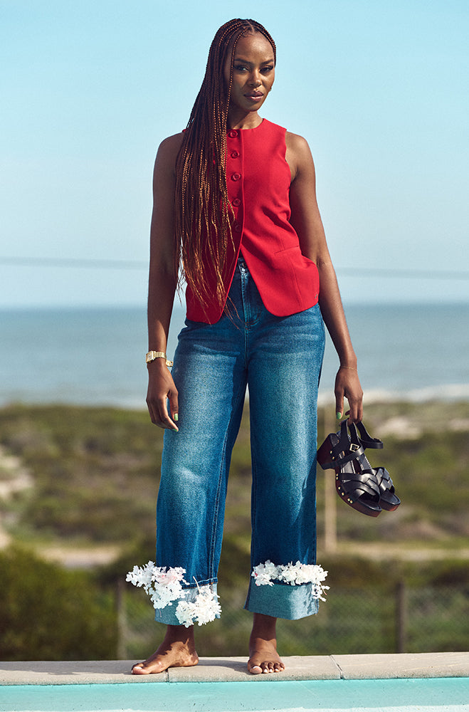 Alexis -Ankle strap clog