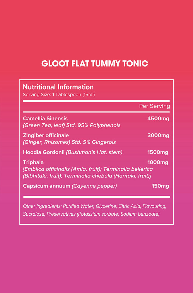 GLOOT FLAT TUMMY TONIC BERRY BLAST