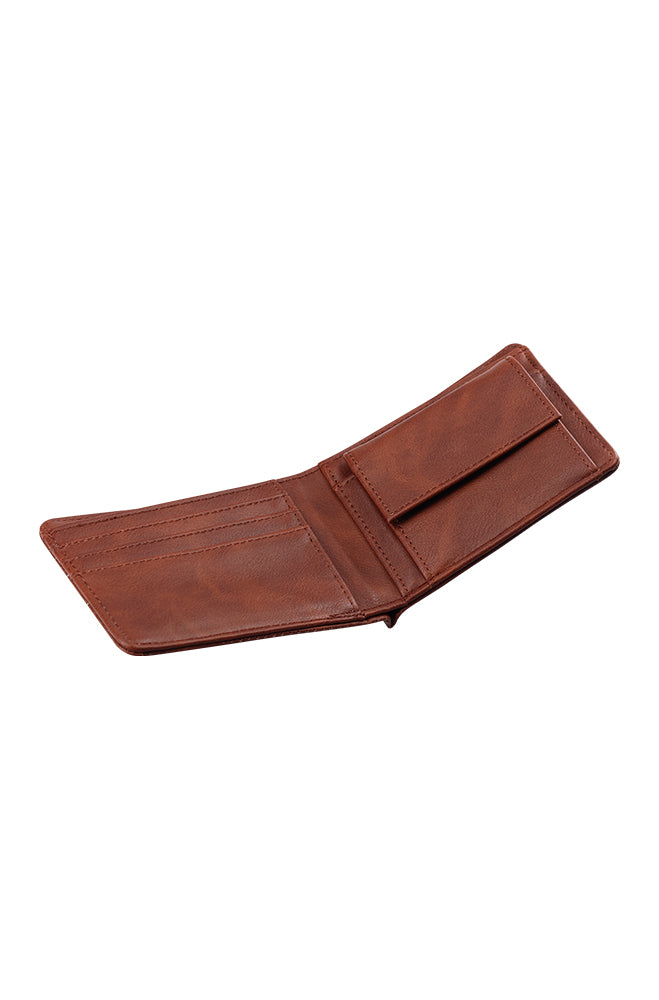 ROWAN BILLFOLD WALLET - BROWN