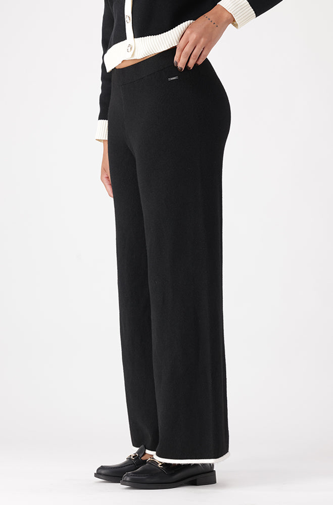 KALIYAH WIDE LEG KNIT PANTS