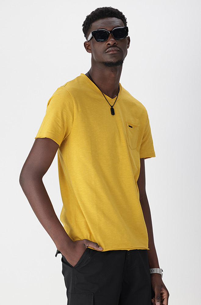 Mens | Projectile Tee _ 164600 Ocre T-shirts