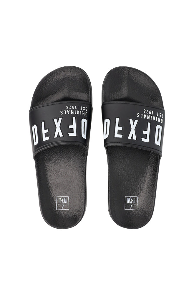 Footwear | Cosmo Core Slide _ 167647 Black Flats