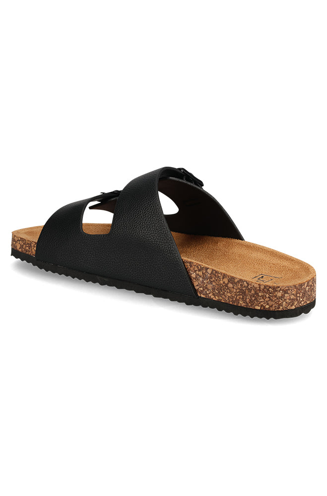 Stephen DFXFD cork double buckle sandal