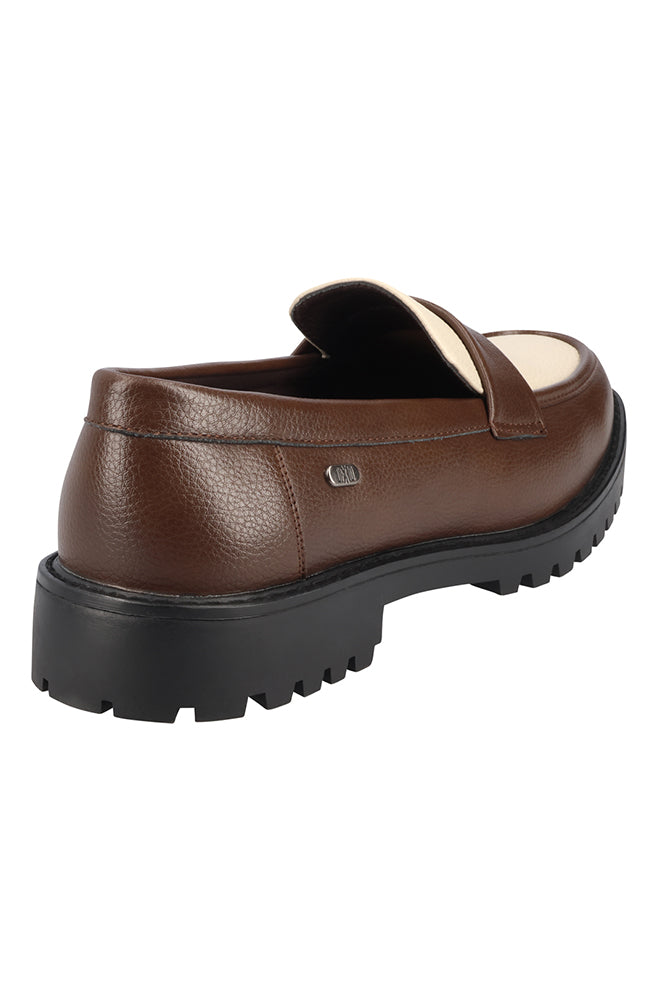 Neal Textured chunky loafer