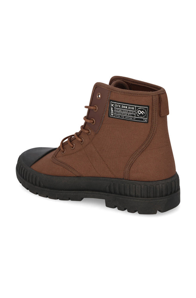 Milton Cleated Canvas Boot