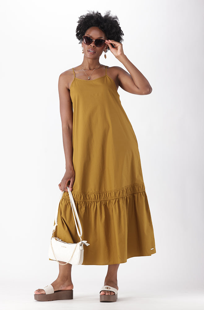ALINA STRAPPY MAXI DRESS