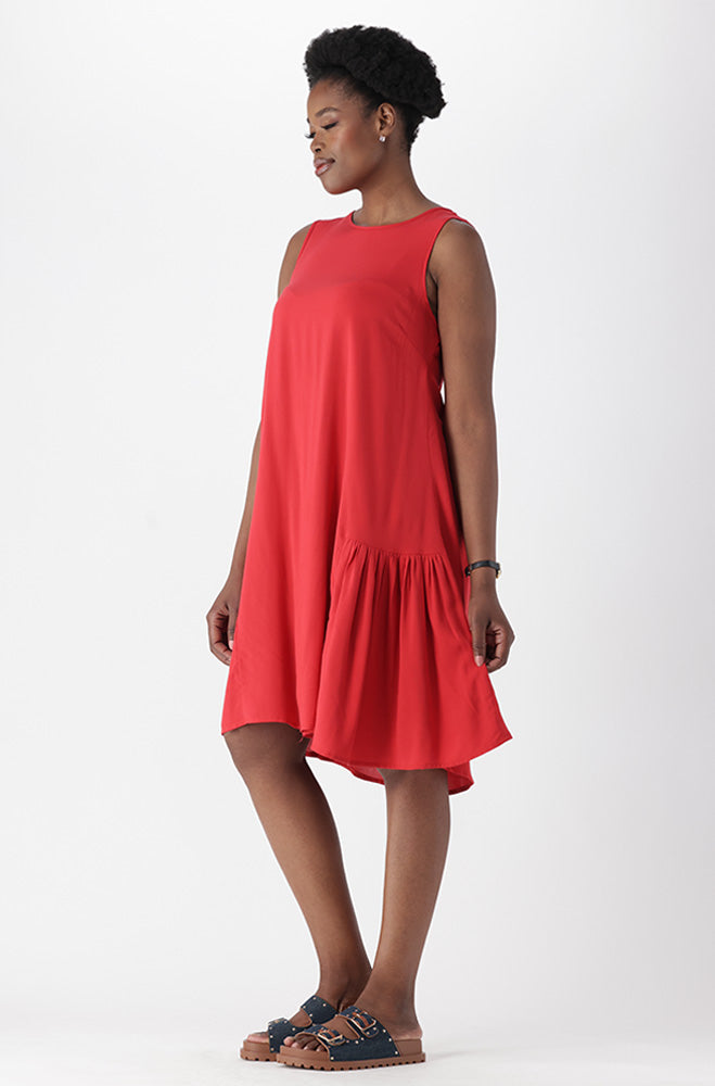 Ladies | Alivia Sleeveless Tiered Dress Dresses