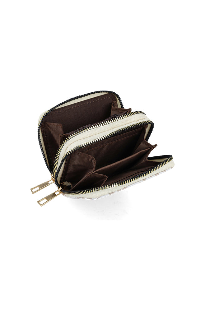MANDY DOUBLE ZIP PURSE