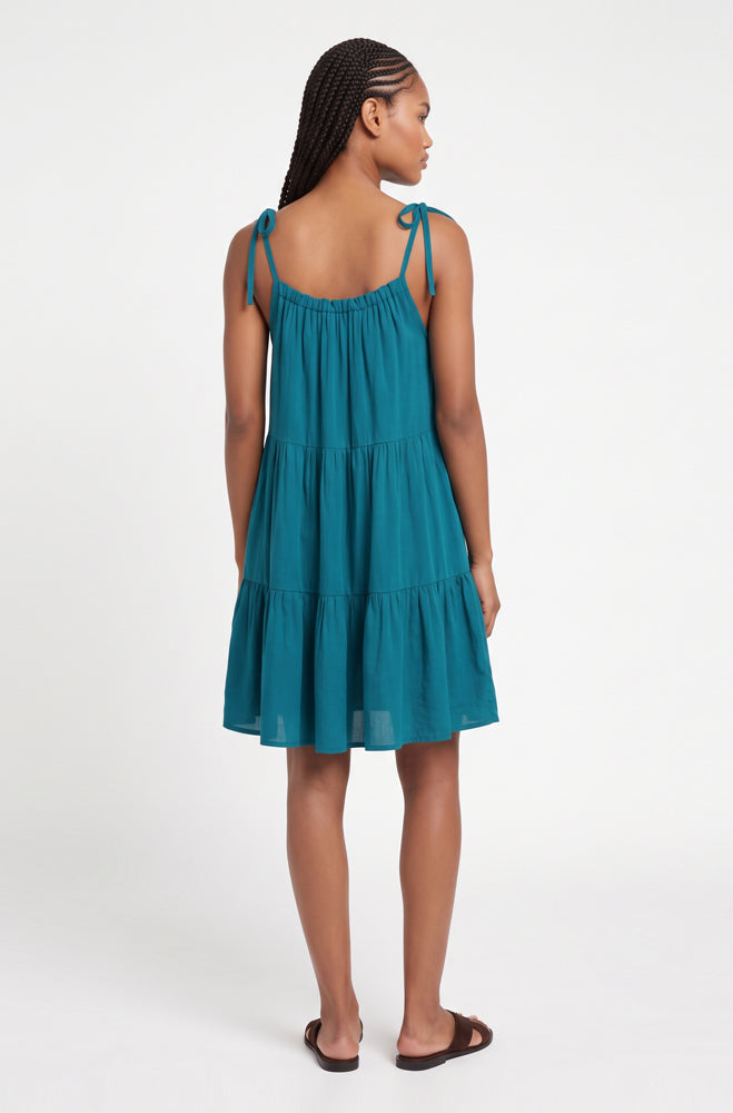 KAIRO TIERED MIDI DRESS