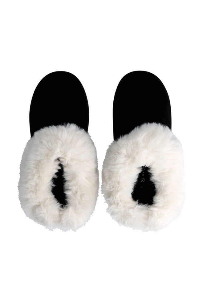 Leona Fur cuff slipper