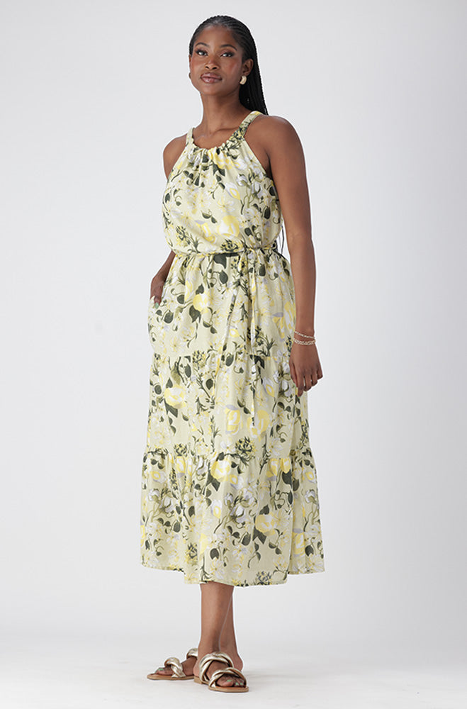 KALI MAXI TIERED DRESS