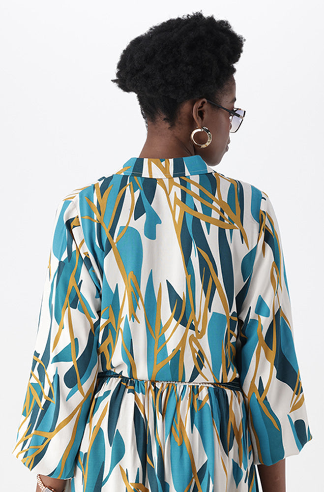 LINA ELASTICATED HEM SHIRT