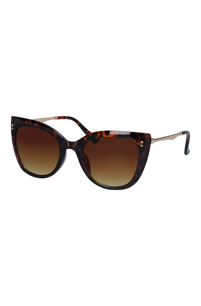 JADE TORTOISE SHELL CATEYE SUNGLASSES
