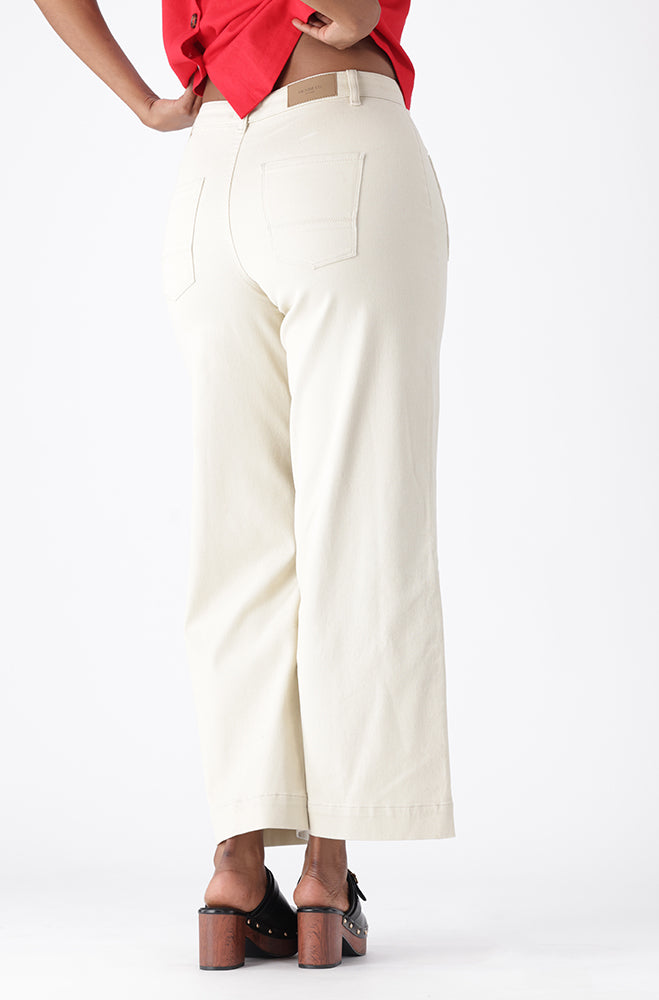 LUMA DENIM HI RISE WIDE LEG JEANS