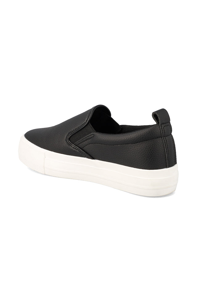 Footwear | Jemima Gusset Slip on _ 153088 Black Sneakers