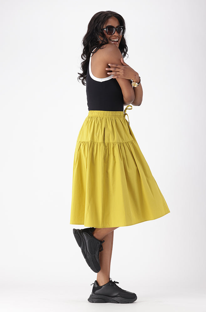 STEVIE TIERED SKIRT