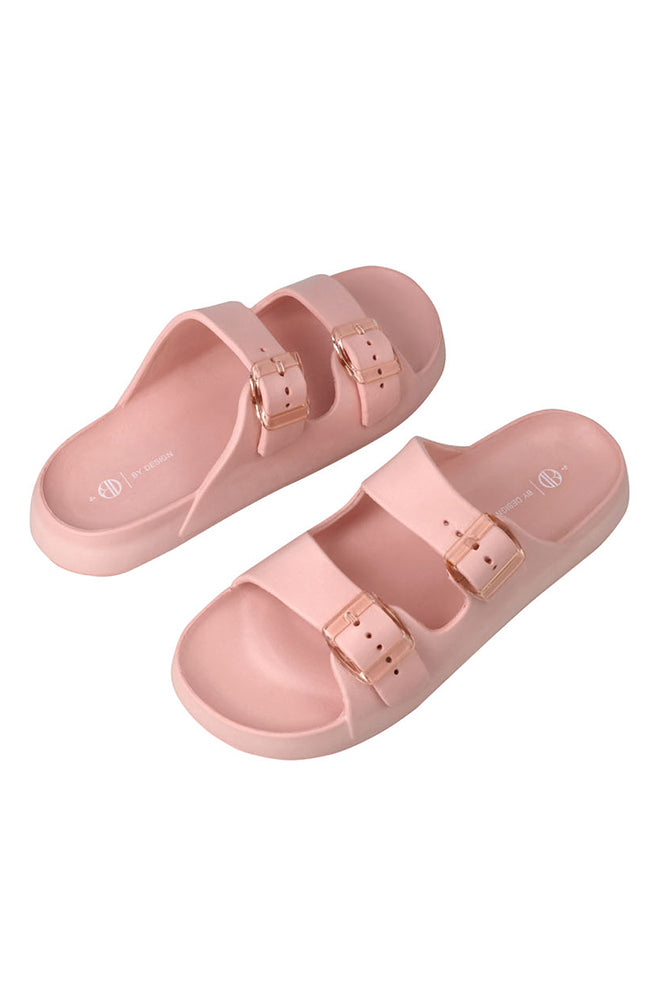 Kate double buckle moulded slide