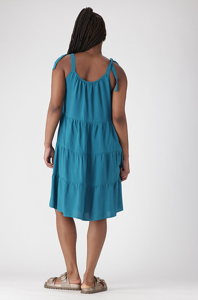 LAUREL STRAPPY TIERED DRESS