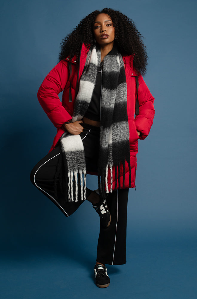 GIA CONTRAST PUFFER JACKET