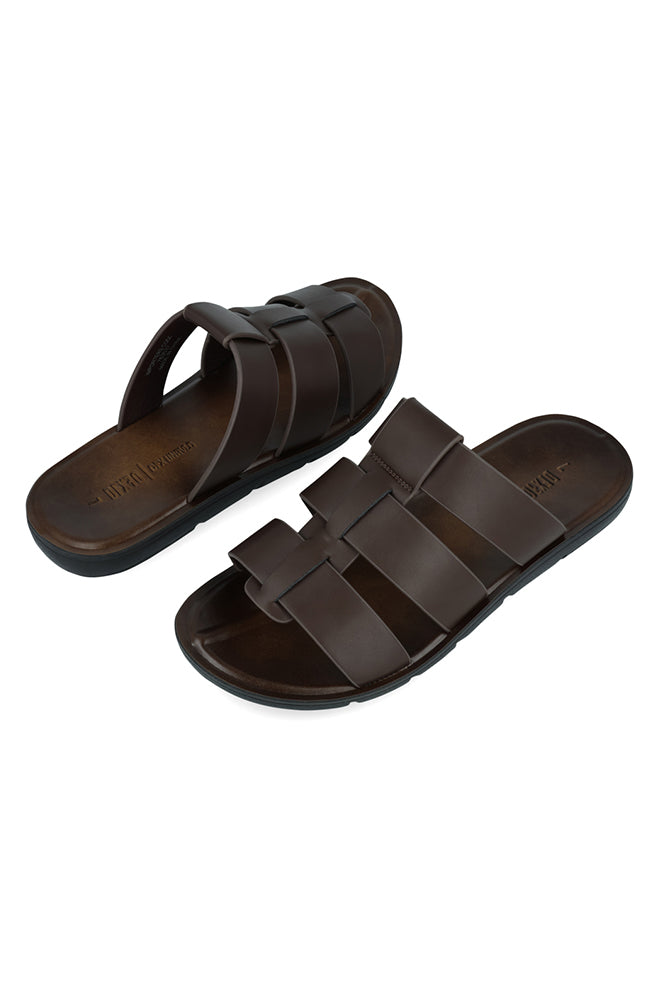 DFXFD Asphalt Microsuede sandal