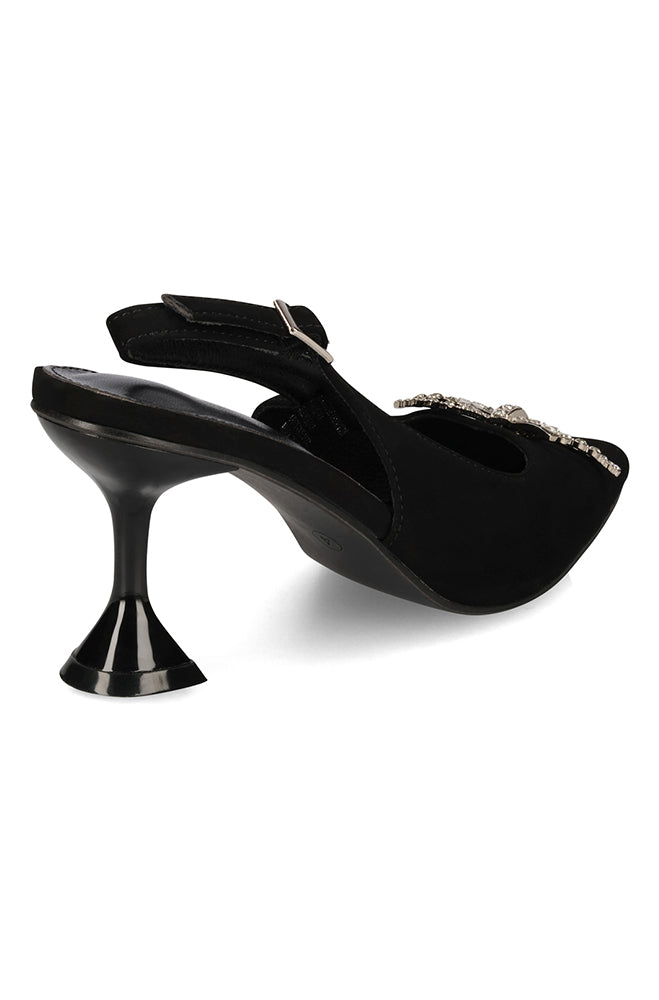 Lily glam sling back stiletto