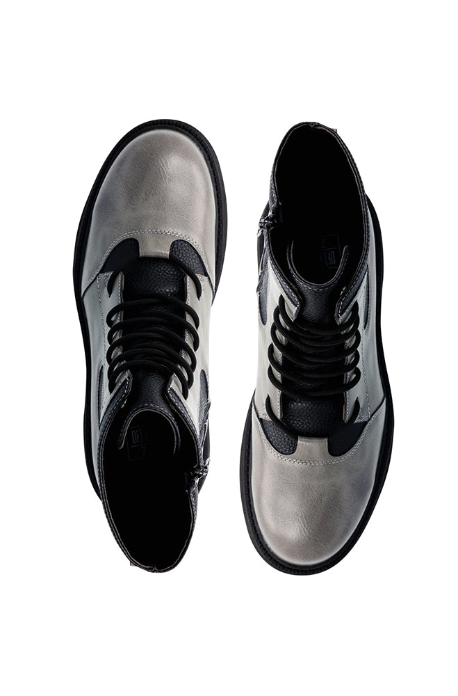 Footwear | Cedar Chunky Boot _ 157105 Grey Boots