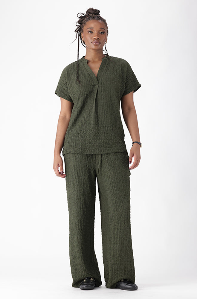 ERIN PORTIFINO TEXTURED TOP